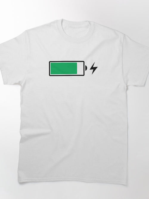Battery Charging (B) Classic T-Shirt