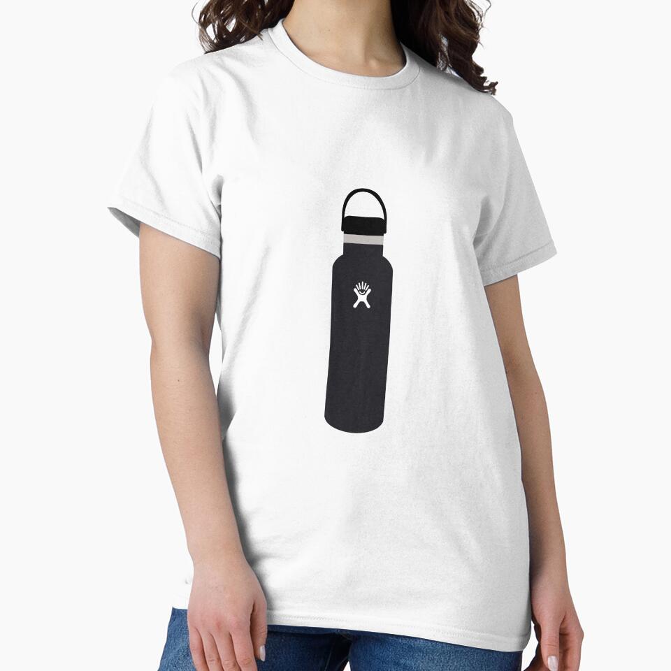 black water bottle Classic T-Shirt